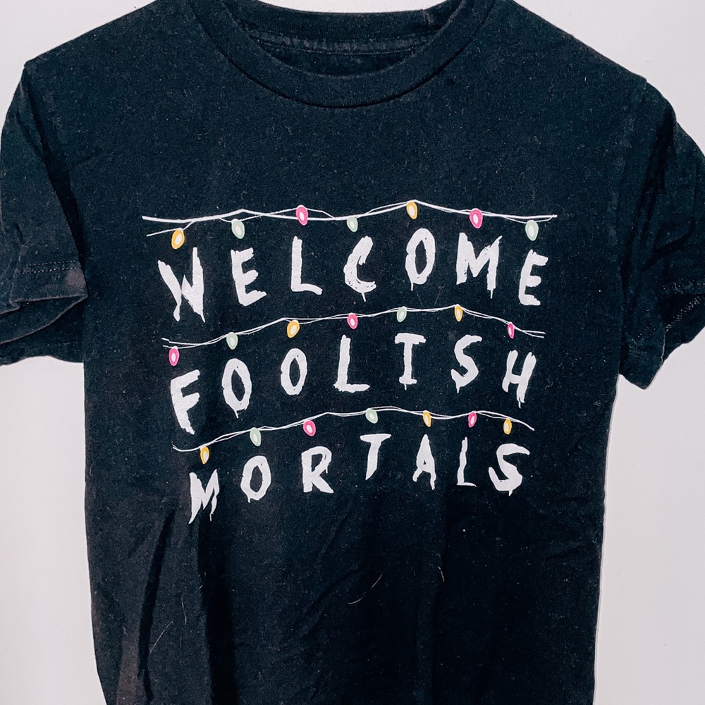 Lost Bros - welcome foolish mortals lights tee